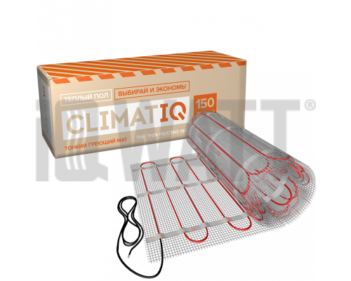 Греющий мат под плитку CLIMATIQ МАТ (150 Вт/м2), 1,5 m2