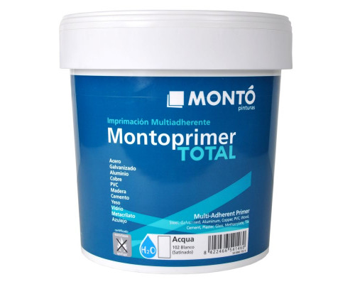 Грунт адгезионный Monto MONTOPRIMER TOTAL ACQUA белый 4 л.