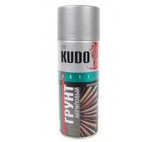 Грунт-аэрозоль акриловый Kudo KU-2101 серый 520 мл.