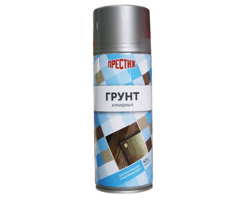 Грунт Аэрозоль "Престиж" серый 425 мл.