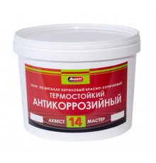Грунт акриловый антикоррозионный Аквест-14 Мастер красно-коричневый 2,6 кг.