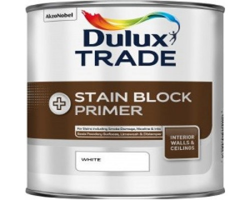 Грунт для блокировки старых пятен Dulux Stain Block Plus белая 2,5 л.