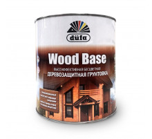 Грунт для защиты древесины Dufa Wood Base с биоцидом бесцветная 1 л.
