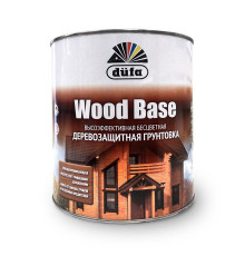 Грунт для защиты древесины Dufa Wood Base с биоцидом бесцветная 1 л.