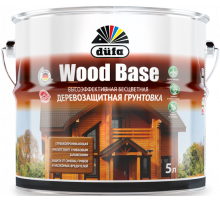 Грунт для защиты древесины Dufa Wood Base с биоцидом бесцветная 5 л.