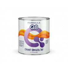 Грунт-эмаль по ржавчине "Formula Q8" серая 1,9 кг.