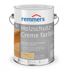 Грунт-крем пропитывающий для наружных деревянных поверхностей Remmers Holzschutz-Creme Farblos 5 л.