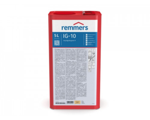Грунт-пропитка для древесины от грибов и плесени Remmers IG-10 IMPRAGNIERGRUND IT бесцветная 5 л.