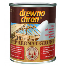 ГРУНТ-ПРОПИТКА глубокого проникновения для древесины 2,5 л DREWNOCHRON