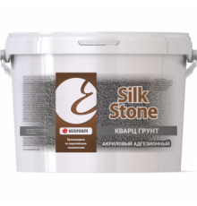 Грунтовка адгезионная с кварцевым наполнителем Ecoroom SilkStone 18 кг.
