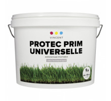 Грунтовка акрилатная, обеспылевающая Vincent Protec Prim Universelle 9 л.