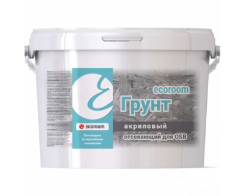 Грунтовка акриловая отсекающая для OSB Ecoroom 5 л.