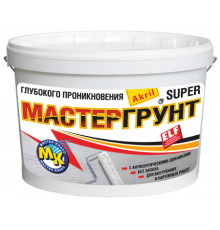 Грунтовка акриловая "Мастер грунт" 5 л Мастер Класс