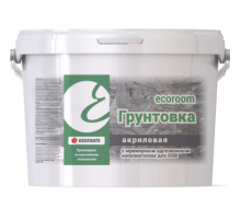 Грунтовка акриловая с мраморным адгезионным наполнителем для OSB Ecoroom 5 л.