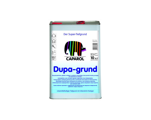 Грунтовка глубоко проникающая для наружных работ Caparol Dupa-grund 10 л. 