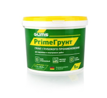 Грунтовка глубокого проникновения GLIMS PrimeГрунт 5 кг.