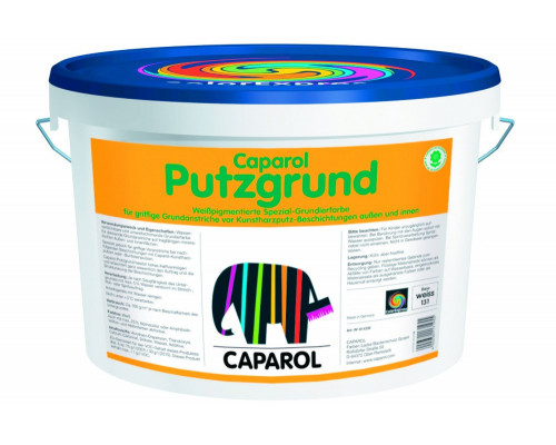 Грунтовка под декоративные штукатурки Caparol Putzgrund 8кг.