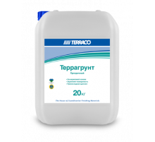 Грунтовка проникающая акриловая Terragrunt Clear для наружник работ прозрачный 5 кг. Terraco