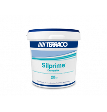 Грунтовка проникающая силиконовая Terraco Silprime для фасадных работ 5 кг.