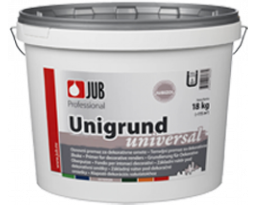 Грунтовка универсальная для декоративных штукатурок Jubizol Unigrund 18 кг (1/24) "JUB"