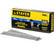 Гвозди для нейлера тип 300 STAYER 25 мм. (5000 шт./упак)