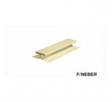 H-профиль FineBer Classic Color Шампань 3000 мм.