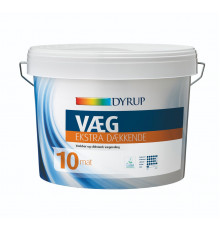 Интерьерная краска DYRUP VÆG Ekstra Dækkende 10  C 2,25л