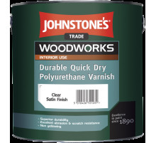 Интерьерный лак Johnstone`s Durable Quick Dry Polyurethane Varnish глянцевый 2,5 л.