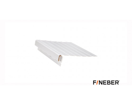 J-фаска FineBer Classic Color Белый 3000 мм