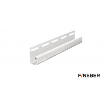 J-профиль FineBer Classic Color Белый 3000 мм
