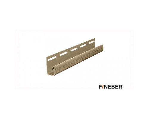 J-профиль FineBer Classic Color Бежевый 3000 мм