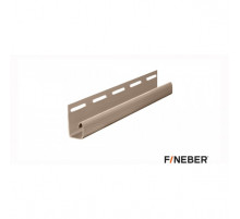 J-профиль FineBer Classic Color Слоновая кость 3000 мм