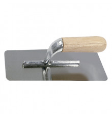 Кельма для декоративных штукатурок 20 х 8 см VINCENT DECOR 2070 с деревянной ручкой