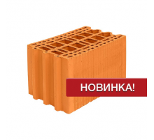 Керамический поризованный блок Porotherm 25М, 375 x 250 x 219 мм.