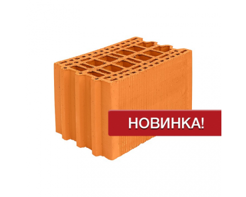 Керамический поризованный блок Porotherm 25М, 375 x 250 x 219 мм.