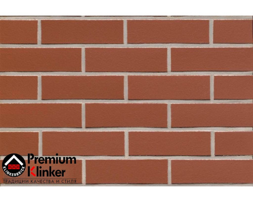 Кирпич клинкерный Feldhaus carmesi liso 240 х 115 х 52 мм.