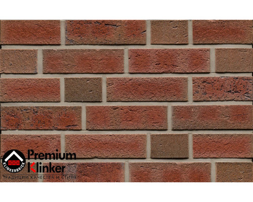 Кирпич клинкерный Feldhaus lava maron rustico 240 х 115 х 71 мм.