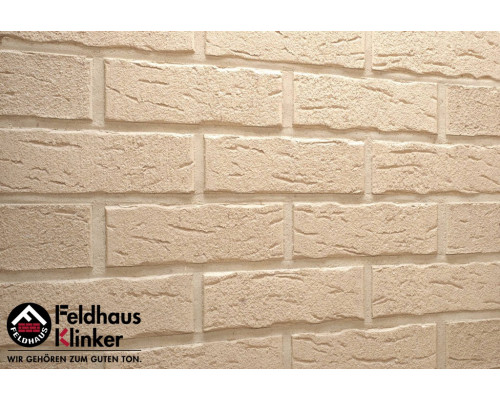 Кирпич клинкерный ручной формовки Feldhaus sintra crema 240 х 115 х 71 мм.