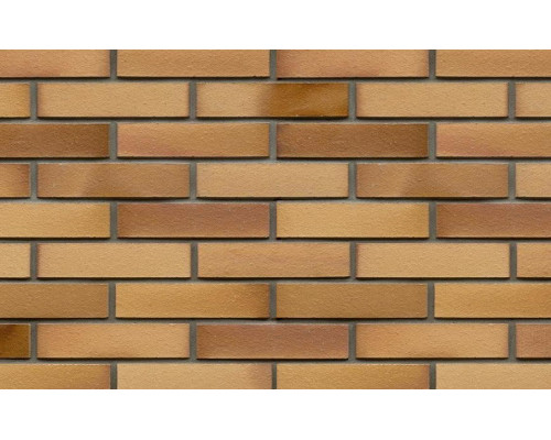 Кирпич клинкерный Westerwaelder Klinker 240 х 115 х 52 мм. Nr 06EG Hellbraun-bunt Edelglanz