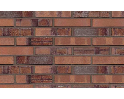 Кирпич клинкерный Westerwaelder Klinker 240 х 115 х 52 мм. Nr 13 Rotbraun nuanciert Fuss. Bes.
