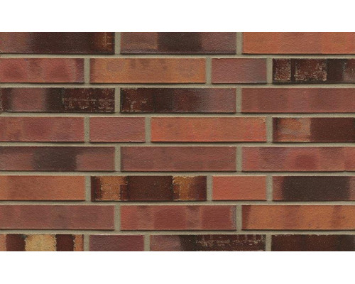 Кирпич клинкерный Westerwaelder Klinker 240 х 115 х 52 мм. Nr 18 Lachsbraun geflammt