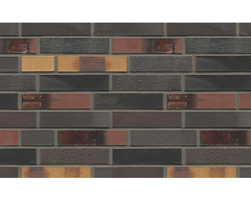 Кирпич клинкерный Westerwaelder Klinker 240 х 115 х 52 мм. Nr 40 Kobalt Spezial geflammt