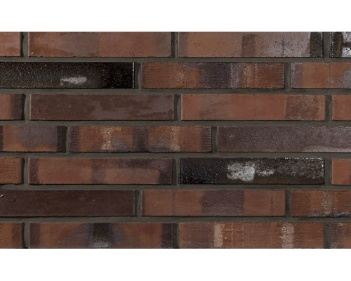 Кирпич клинкерный Westerwaelder Klinker 240 х 115 х 71 мм. Nr 03KS Naturrot Kohle Spezial