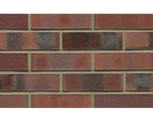 Кирпич клинкерный Westerwaelder Klinker 240 х 115 х 71 мм. Nr 04KS Rotbraun-bunt Kohle Spezial