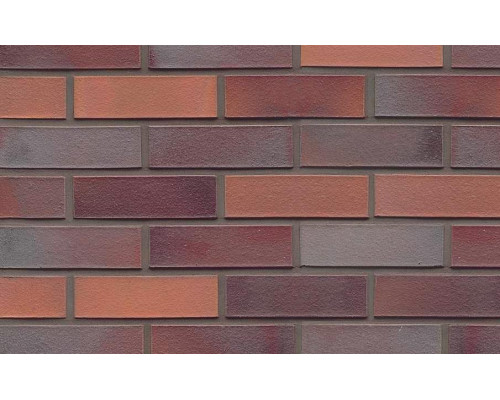 Кирпич клинкерный Westerwaelder Klinker 240 х 115 х 71 мм. Nr 12 Blaurot-bunt