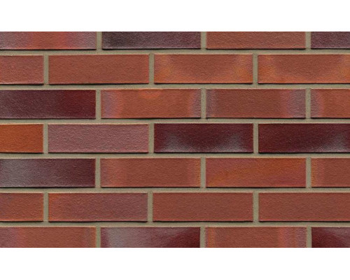 Кирпич клинкерный Westerwaelder Klinker 240 х 115 х 71 мм. Nr 14 Rotblau-bunt