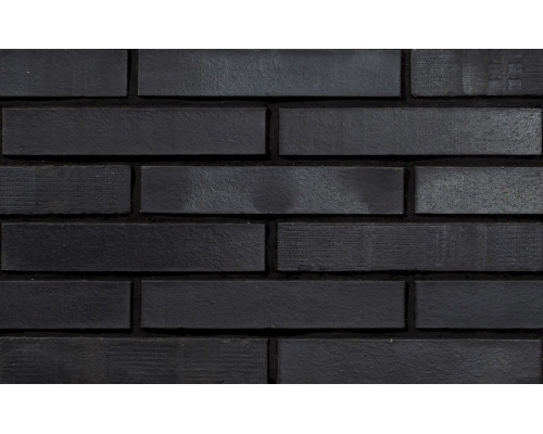 Кирпич клинкерный Westerwaelder Klinker 240 х 115 х 71 мм. Nr 15 Schwarz-bunt Edelglanz