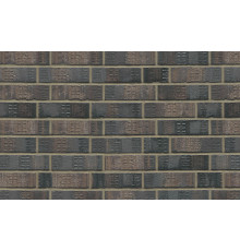 Кирпич клинкерный Westerwaelder Klinker 240 х 115 х 71 мм. Nr 15F Schwarz-bunt Edelglanz bes. Fuss.
