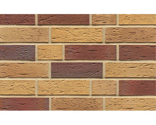 Кирпич клинкерный Westerwaelder Klinker 240 х 115 х 71 мм. Nr 19 Rubinbeige nuanciert