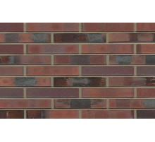 Кирпич клинкерный Westerwaelder Klinker 290 х 60 х 52 мм. Nr 04KS Rotbraun-bunt Kohle Spezial
